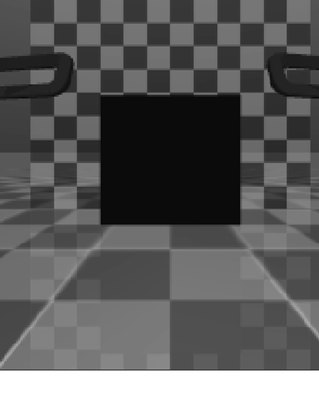 The drone's view inside the CrazySim arena, driven by the fly connectome.